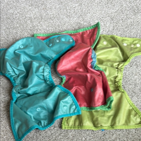 Set of 3 Best Bottom Baby Cloth Diapers - Multicolor - Picture 2 of 2